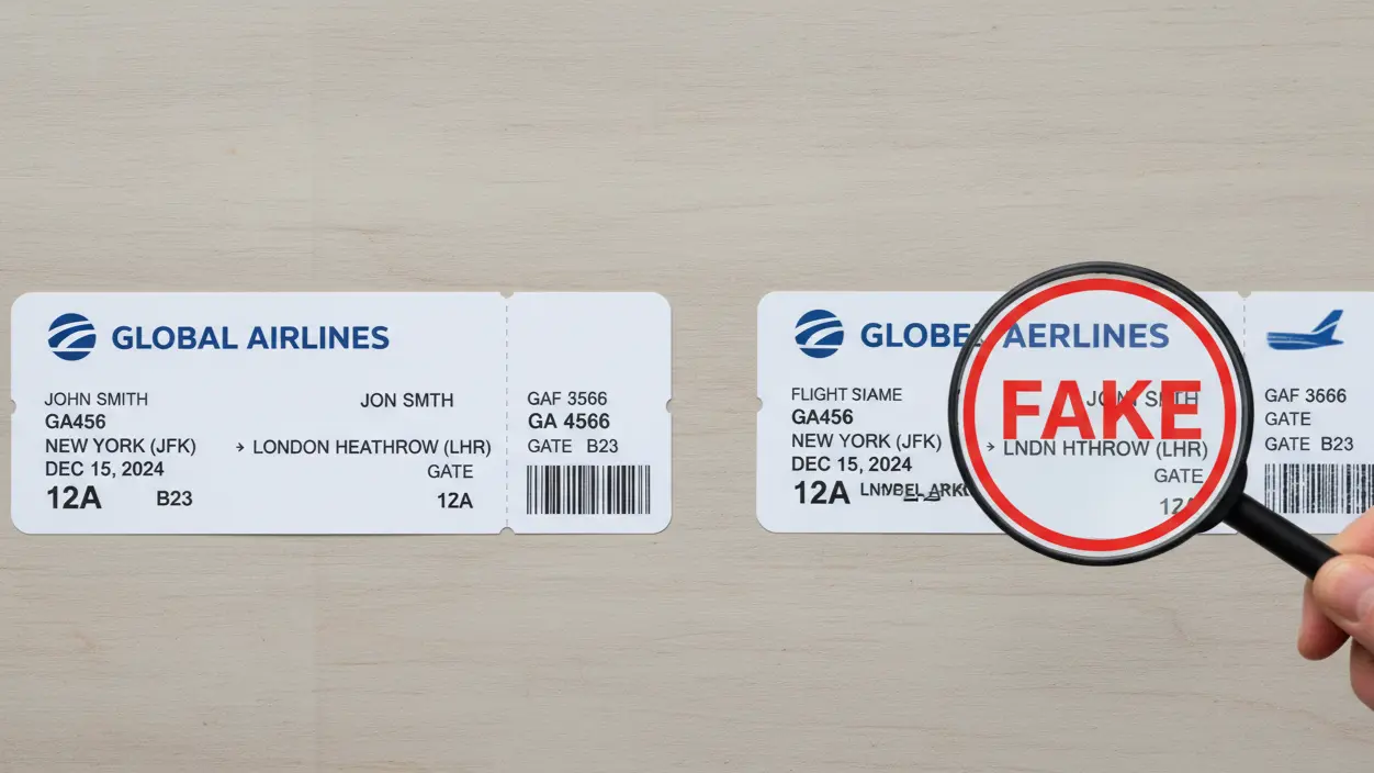 Real vs Fake Dummy Ticket — How to Check Your PNR Online
