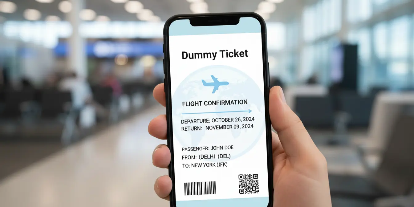 How To Book A Dummy Ticket With 14 Days Validity?