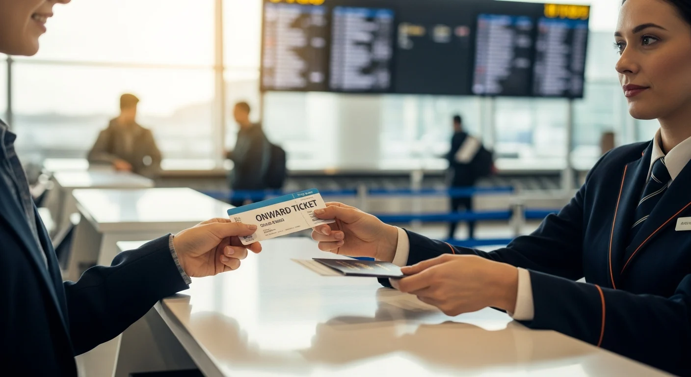 Onward Ticket for Immigration — Airline Checks & When Proof of Exit Is Required